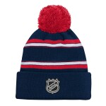 Outerstuff Dětská zimní čepice Columbus Blue Jackets NHL Jacquard Cuffed Knit With Pom