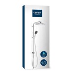 GROHE - Vitalio Comfort Sprchový set bez baterie, 25x25 cm, 2 proudy, chrom 26698001