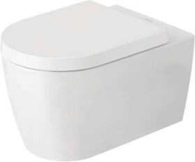 DURAVIT - ME by Starck Závěsné WC, Rimless, HygieneGlaze, matná bílá 252909AC00