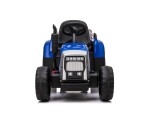 Mamido Elektrický traktor s vlečkou T2 modrý 12V7Ah EVA kola