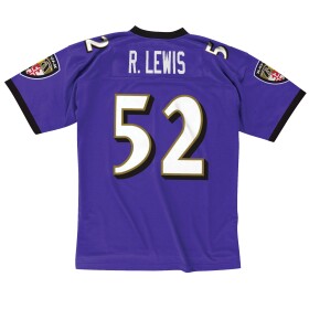 Mitchell & Ness Pánský dres Baltimore Ravens NFL Ray Lewis #52 Throwback Velikost: 2XL