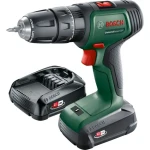 BOSCH UniversalImpact 18V / Aku vrtací šroubovák / 1450 ot-min / 34 Nm / 10mm sklíčidlo / 2x1.5 Ah / kufr (06039D4102)