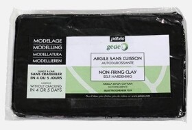 Pébéo Gédéo samotvrdnoucí hlína 1,5 kg černá