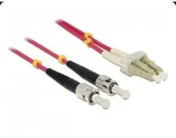 OPTIX LC-ST / Optický patch cord / 50/125 / OM4 / Duplex / 15 m (0946)