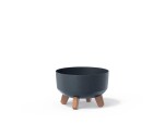 Plastový květináč Gracia Low ECO Wood cm, cm,
