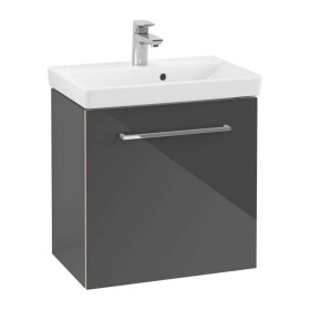 VILLEROY & BOCH - Avento Umyvadlová skříňka, 53x51x35 cm, 1 dvířka, Crystal Grey A88800B1