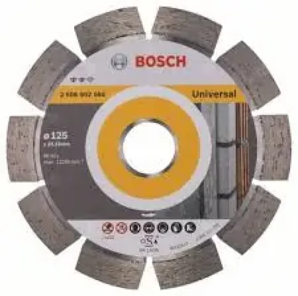 2608602565 Diamantový dělicí kotouč Expert for Universal 125 x 22,23 x 2,2 x 12 mm Bosch