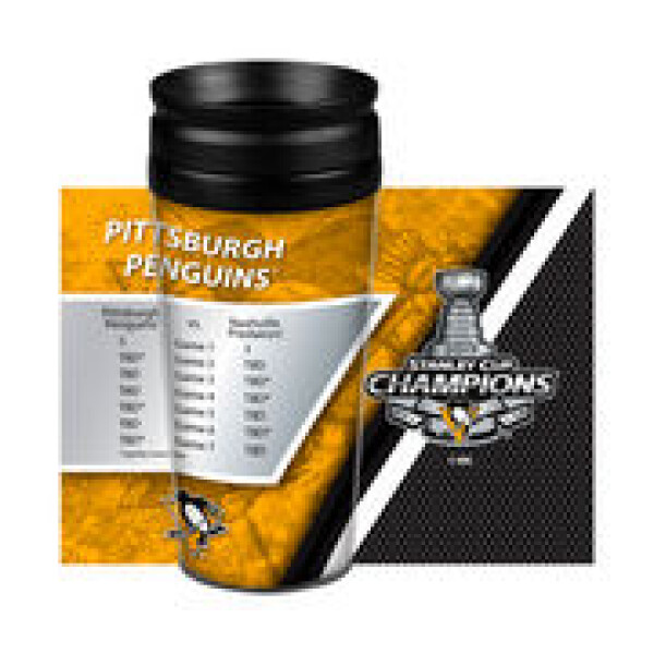 Boelter Pittsburgh Penguins 14oz. 2017 Stanley Cup Champions Full Wrap Tumbler