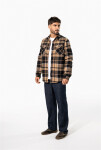 Kariban K 579 Flanelová košile s sherpa fleecovou podšívkou 20.K579 red/navy XXL