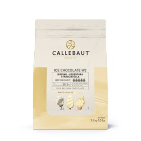 Bílá čokoláda na polévání Ice Callebaut (2,5 kg)
