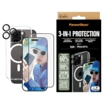 PanzerGlass Bundle 3in1 iPhone 16 Pro 6.3" D3O Hardcase + Screen Protector UWF+ Lens B1292+2862+1284 (5715685003394)