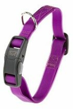 Obojek pryžový EVOLUTION C25/56cm fialový FP