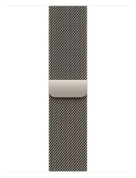 Apple Watch Natural Milanese Loop zlatá / Řemínek milánský tah / 38/40/41 mm / nerezová ocel (MGHV4ZM/A)