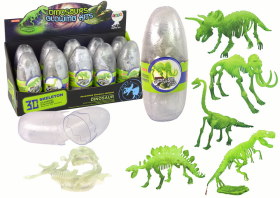 Mamido 3D kostra dinosaura ve vejci svítící v temnotě