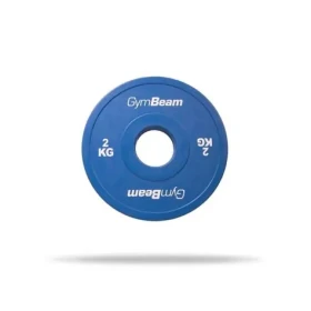 Gumové frakční kotouče 51 mm - GymBeam (107521-4-2kg)