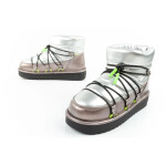 D.Franklin snow boots women winter fashion insulated boots silver dámské 38