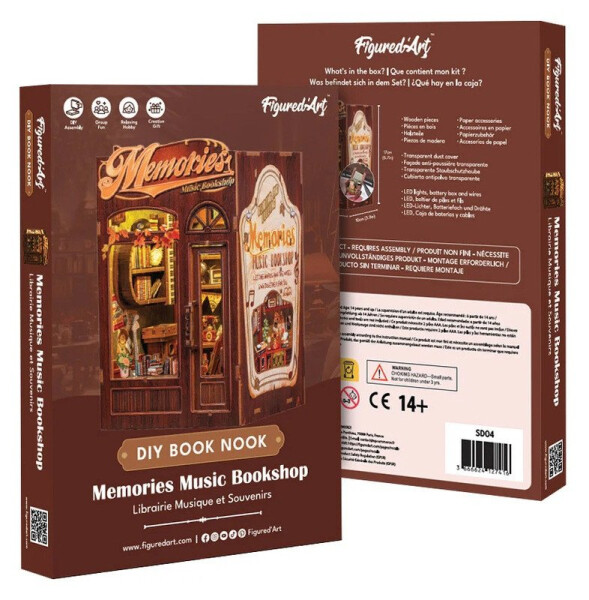 Book Nook sada - Vzpomínky na hudbu