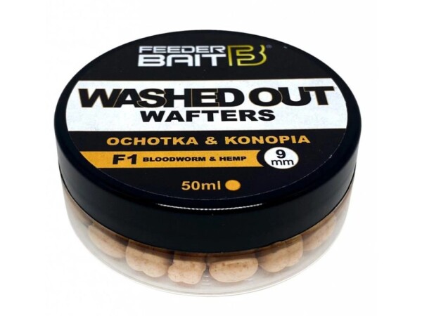 FeederBaits Nástraha Washed Out Wafters 9mm 50ml - Mango,FeederBaits Nástraha Washed Out Wafters 9mm 50ml - Mango