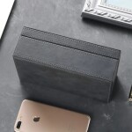 Stínící box z luxusní PU kůže pro 5+ mobilních telefonů - 210 x 130 x 70mm