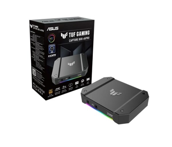 ASUS TUF GAMING CAPTURE BOX 4KPRO USB-C 3.2 1xHDMI 90YM00K0-B0EA00 EDF_1663055