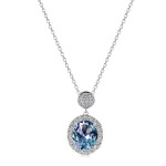 Elenys náhrdelník Orisa – Alexandrit, 18K pozlacení