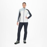 Dámská mikina KARPOS W Federa Full-Zip Fleece, Bright W./Sterling B/Vulcan velikost: L