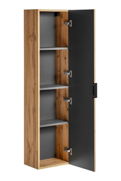 COMAD - Vysoká skříňka 1 dvířka ADEL OAK 5907611654781