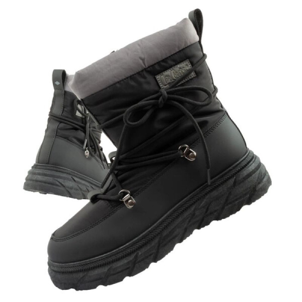 Lee Cooper dámská sportovní obuv zimní trekingová zateplená černá šedá dámské 36