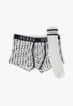 Pánský set boxerky a ponožky U0BG14JR003 - F952 - vícebarevná - Guess vícebarevná XL