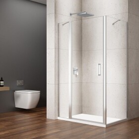 GELCO - LORO Obdélníkový sprchový kout 1000x800 čiré sklo, GN4610-GN3580 GN4610-GN3580