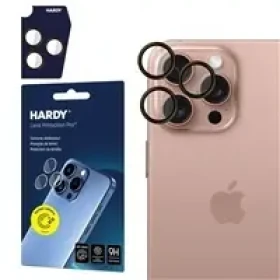 3mk Hardy Lens Protection Pro skla na fotoaparát pro Apple iPhone 16 Pro/16 Pro Max Brown (5903108588737)