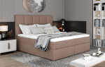 Boxspring Glossy Rozměr: 185 x 210 cm, látka: Omega68