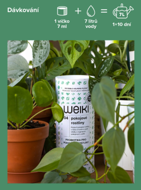 Probiotika pro pokojové rostliny WEIKI 250 ml