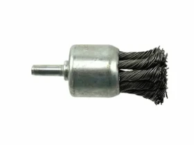 GEKO Kartáč okružní copánkový 28mm | vlnitý drát S 0.5mm | stopka 6mm (G00631)