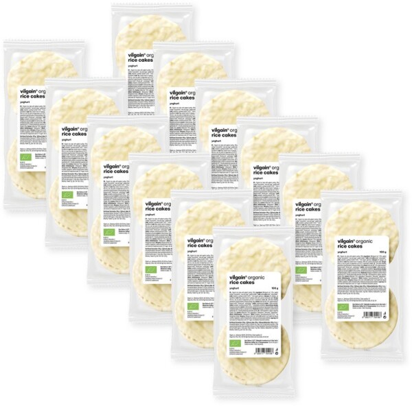 Vilgain Rýžové chlebíčky BIO – 12× jogurt 100 g