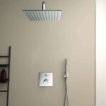 IDEAL STANDARD - CeraTherm Sprchový set s termostatem pod omítku, s tělesem, 30x30 cm, chrom A7572AA