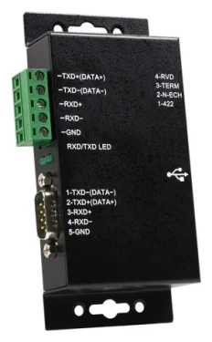 StarTech USB adaptér na sériový port s optickou izolací černá / Redukce USB na sériový port / RS-422/485 / 1,8 m (ICUSB422IS)