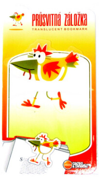 Průsvitná záložka Ptáček PZ 020