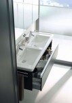 DURAVIT - Ketho Umyvadlová skříňka 41x115x46 cm, 1 zásuvka, lesklá bílá KT666902222
