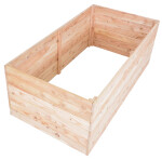 Rojaplast záhon vyvýšený PREMIUM MODŘÍN 135x70x50cm dřevěný