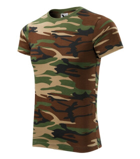 Camouflage tričko unisex camouflage brown 2XL
