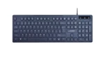 Gembird KB-MCH-04 černá / multimediální drátová klávesnice / USB-A / US layout (KB-MCH-04)