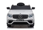 Mamido Dětské elektrické autíčko Mercedes-Benz GLC 63S 4x4 bílé