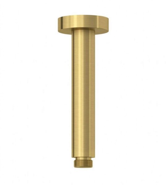KLUDI - A-Qa Sprchové rameno stropní, 15 cm, kartáčované zlato 66515N0-00