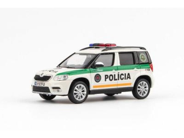 Škoda Yeti FL (2013) - Polícia SR 1:43 Abrex