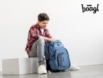 BAAGL SET Coolmate Ocean Blue: batoh, penál, sáček