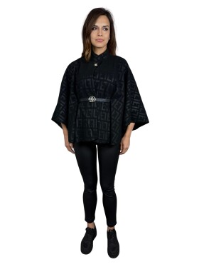 HOSH Pončo Mireen Velikost: UNI, Barva: Černá