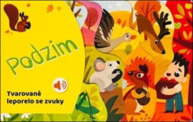 Tvarované leporelo se zvuky Podzim