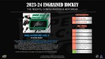 Hokejové Karty NHL 2023-24 Upper Deck Engrained Hockey Hobby Box