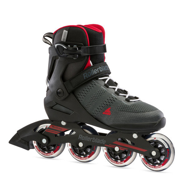 Kolečkové brusle Rollerblade SPARK 84 dark grey/red Velikost EUR: